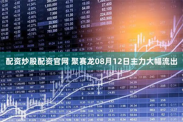 配资炒股配资官网 聚赛龙08月12日主力大幅流出